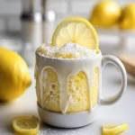 High Protein Lemon Mug Cake – Zesty, Single Serve Dessert in Minutes First Image First Image