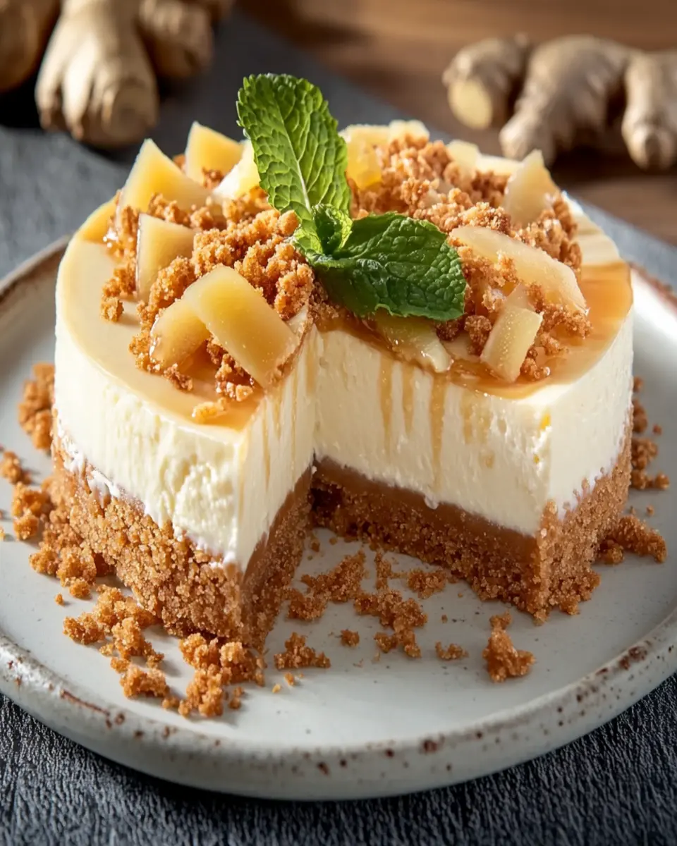 Ginger Kisses Cheesecake First Image First Image