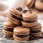 Chocolate Macarons First Image First Image