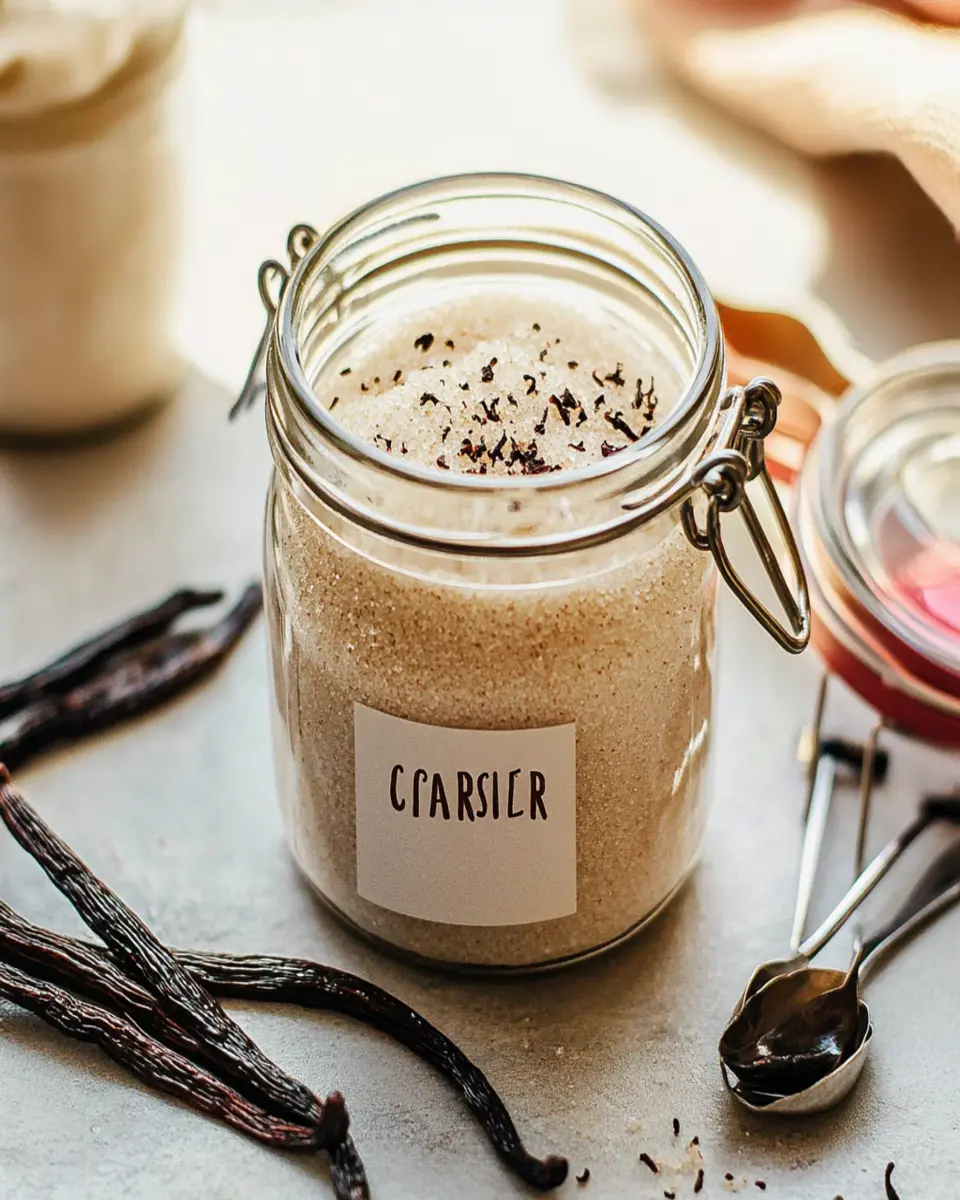 Homemade Vanilla Sugar First Image First Image