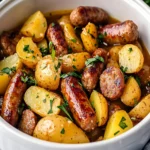 Crockpot Sausage and Potatoes First Image First Image