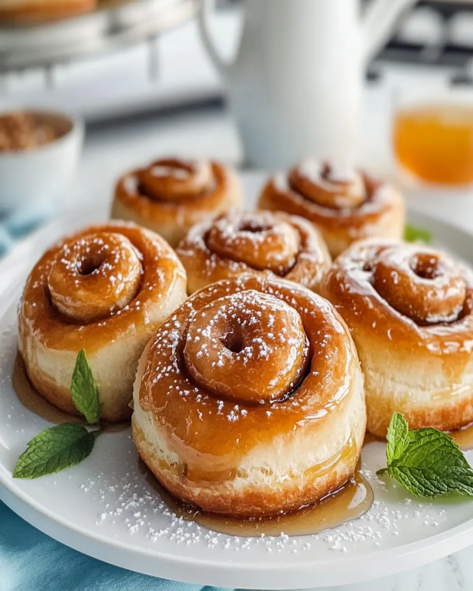 Classic Homemade Honey Buns First Image First Image