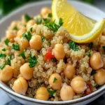 Lemon Herb Quinoa with Chickpeas First Image First Image