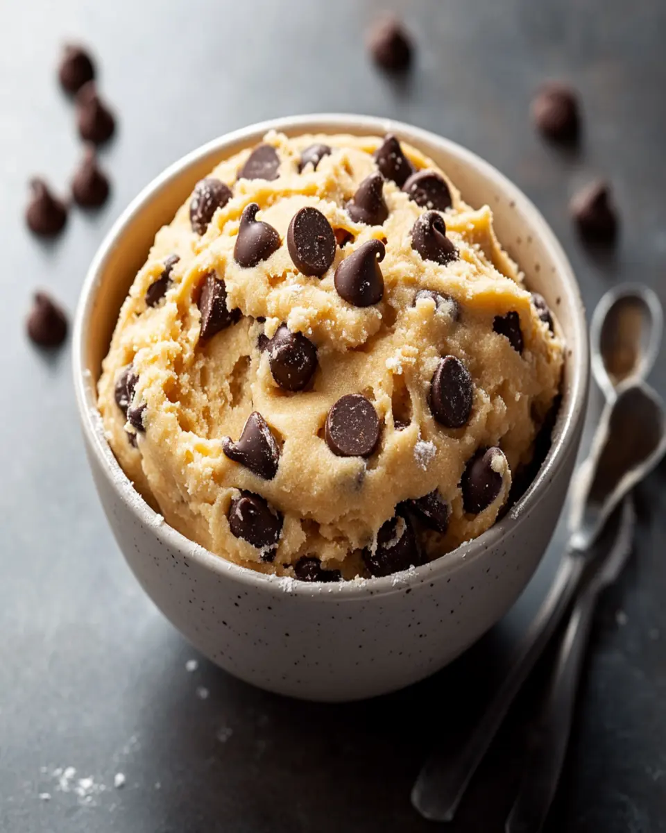 Brown Butter Chocolate Chip Edible Cookie Dough First Image First Image