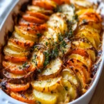 Cheesy Root Vegetable Gratin First Image First Image