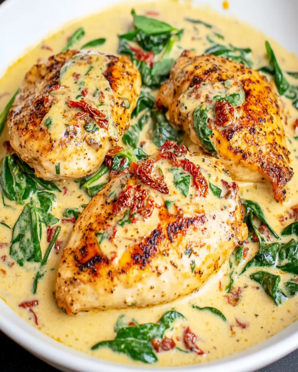 Creamy Tuscan Chicken First Image First Image