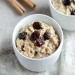 Easy Oatmeal With Raisins First Image First Image
