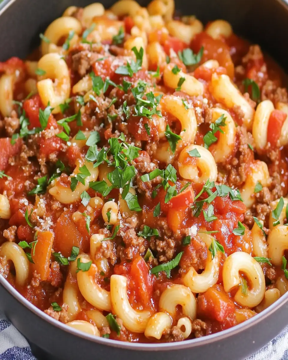 Old-Fashioned American Goulash First Image First Image