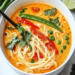 Irresistible Coconut Curry Noodle Soup Recipe to Savor First Image First Image