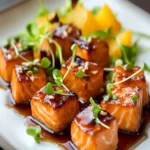 Maple Glazed Salmon Bites First Image First Image