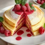 Crepes With Raspberry-Cassis Sauce First Image First Image