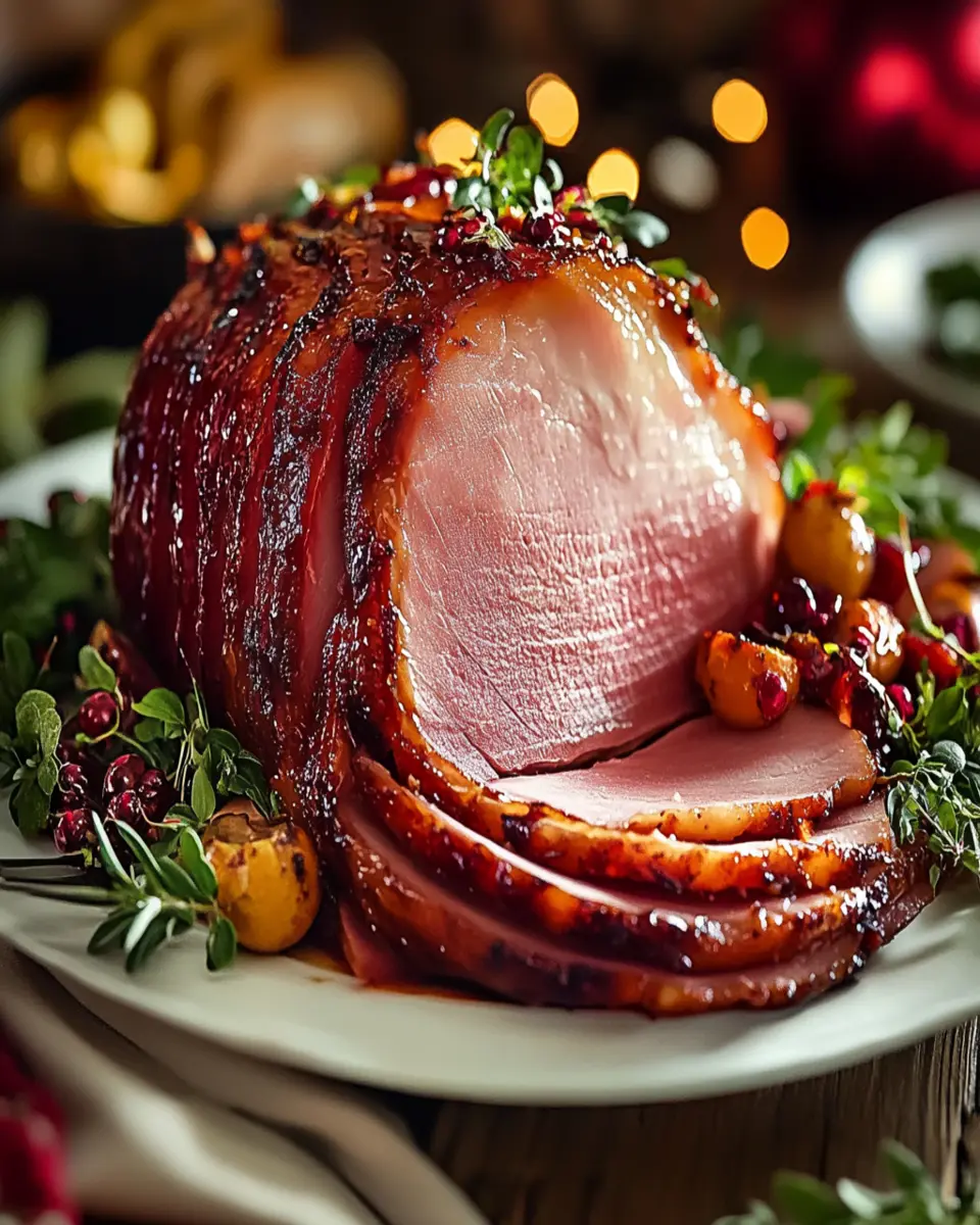 Irresistible Slow Cooker Amish Christmas Ham for Effortless Joy First Image First Image