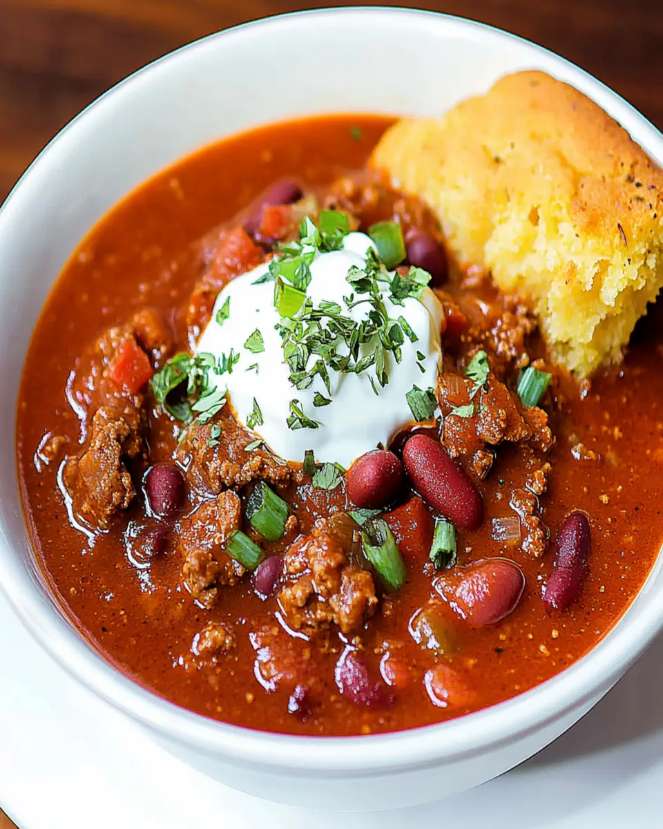 Crockpot Venison Chili First Image First Image