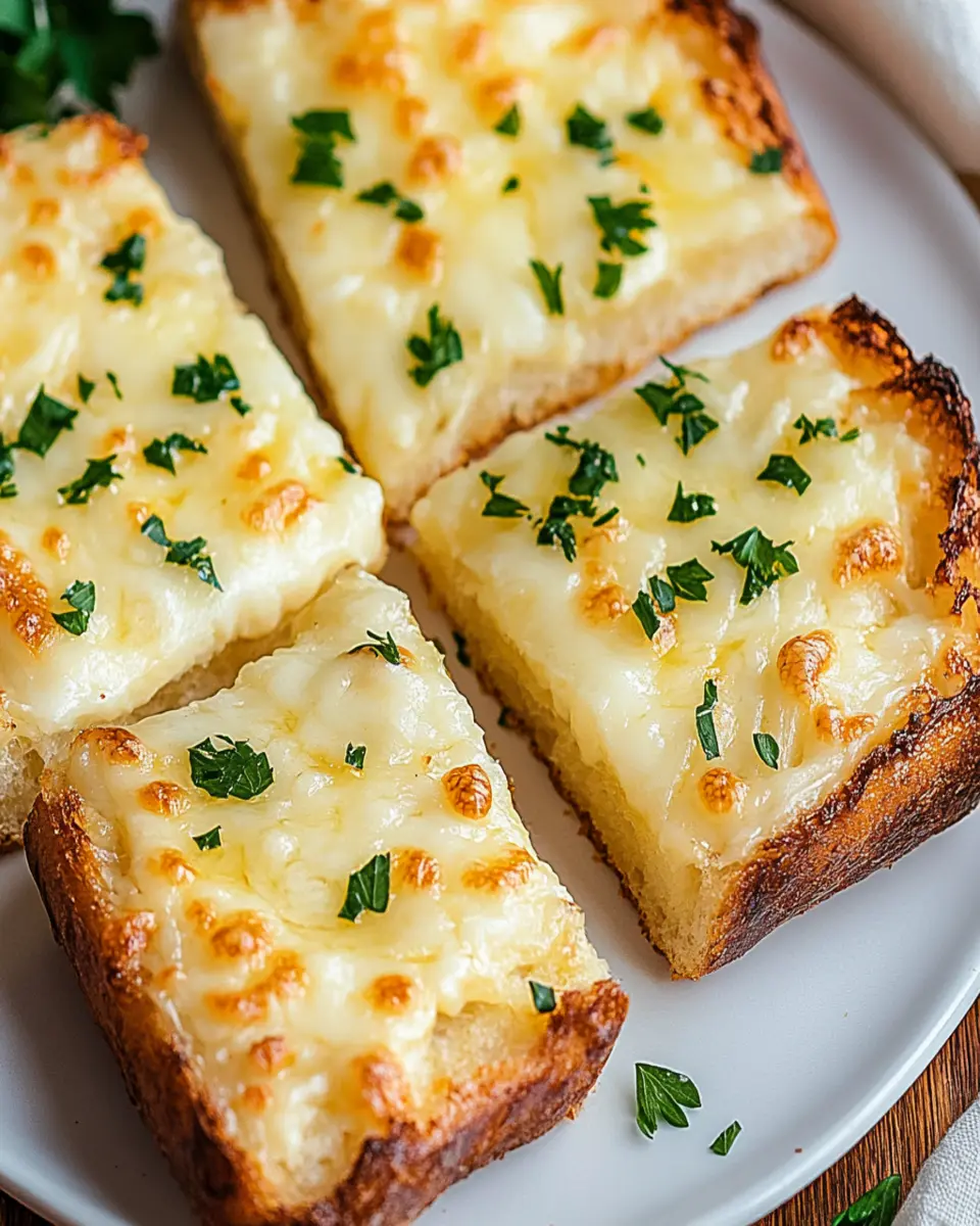 Irresistible Cheesy Garlic Bread Recipe You Must Try First Image First Image