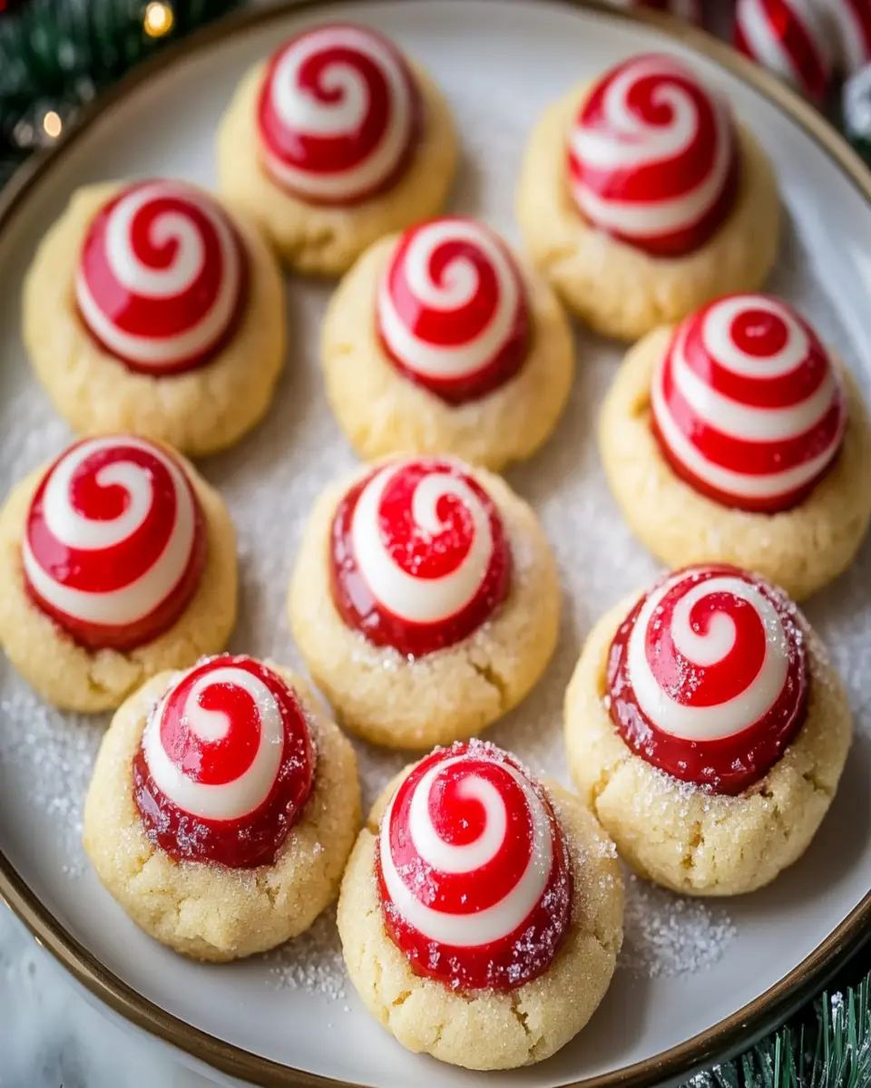 Candy Cane Kiss Cookies First Image First Image