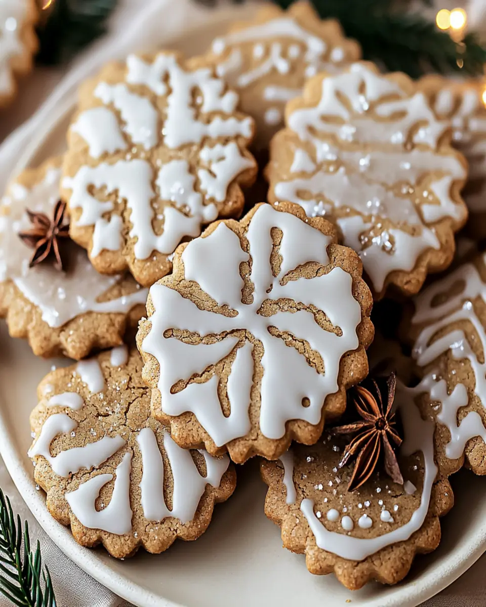 Irresistible Gingerbread Latte Cookies for Cozy Holidays First Image First Image