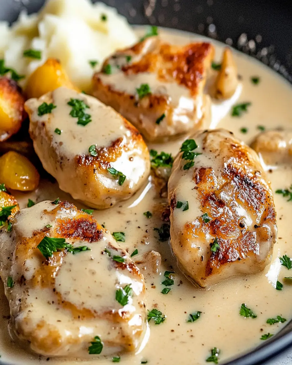 Irresistible Creamy Garlic Chicken Recipe for Cozy Nights First Image First Image