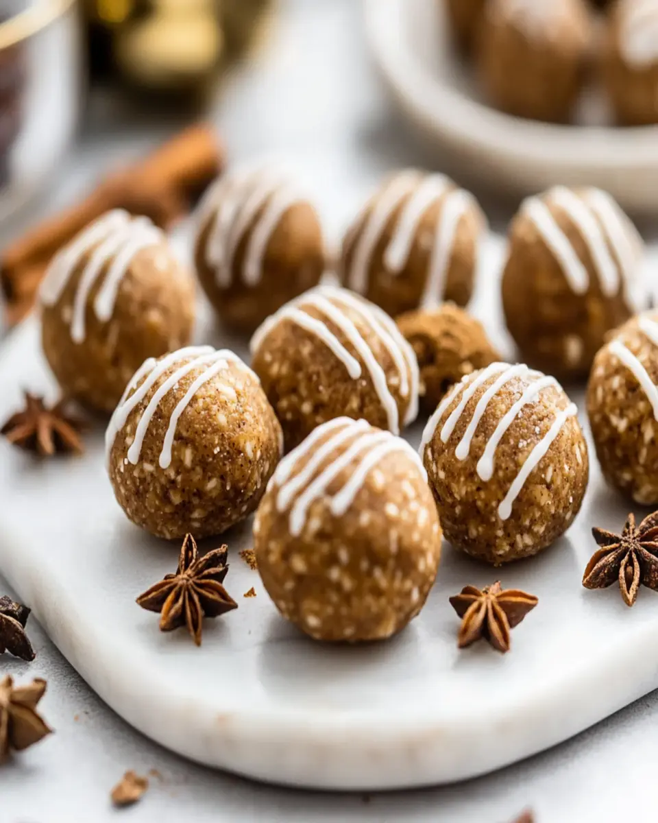 Gingerbread Protein Balls First Image First Image