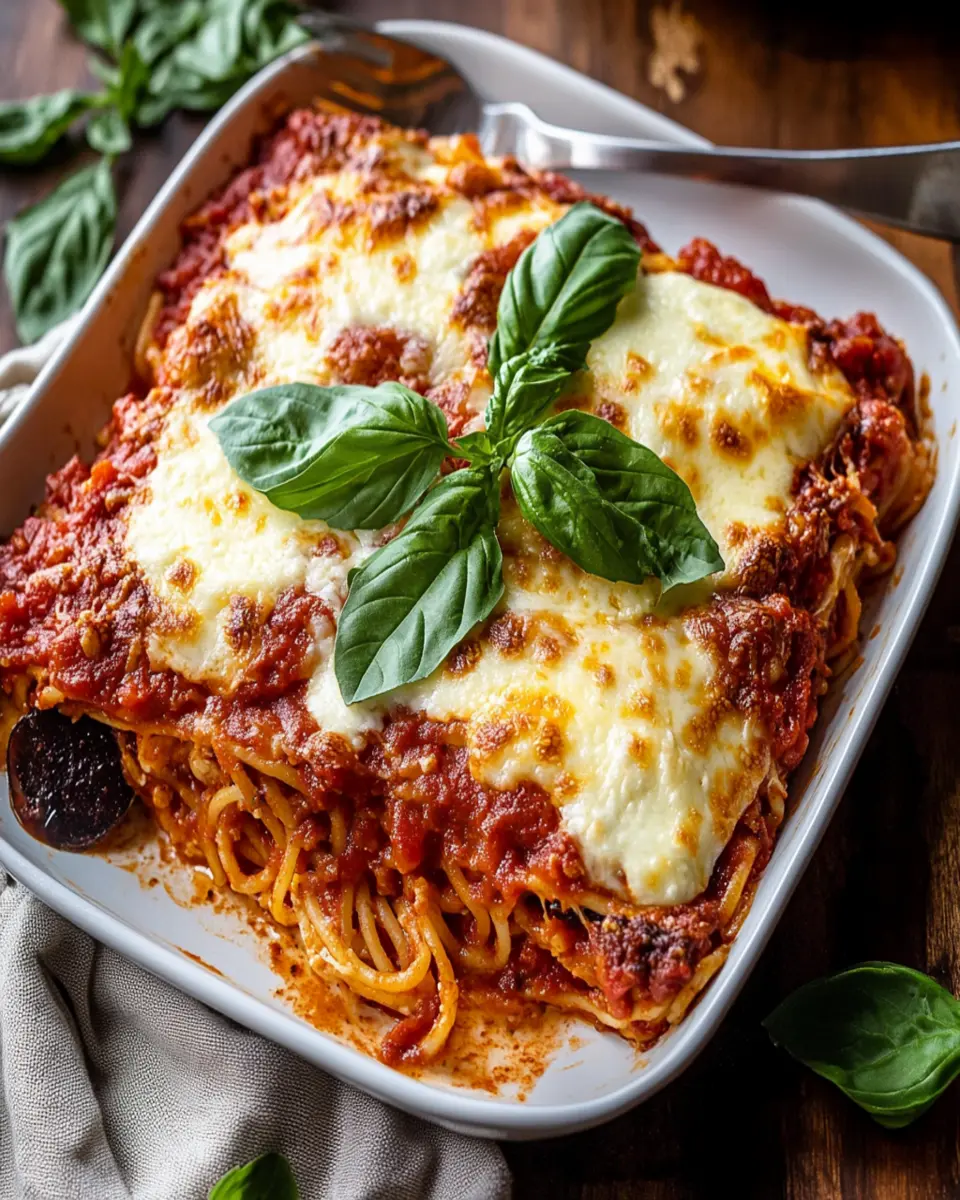 Million Dollar Baked Spaghetti First Image