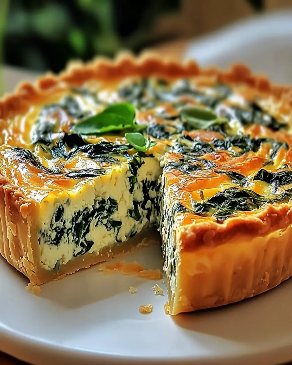 Irresistible Cottage Cheese and Spinach Quiche You’ll Love First Image First Image