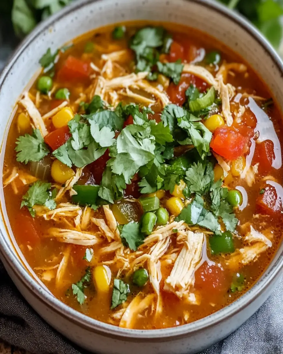 Low Carb Chicken Tortilla Soup: An Amazing Ultimate Recipe First Image First Image