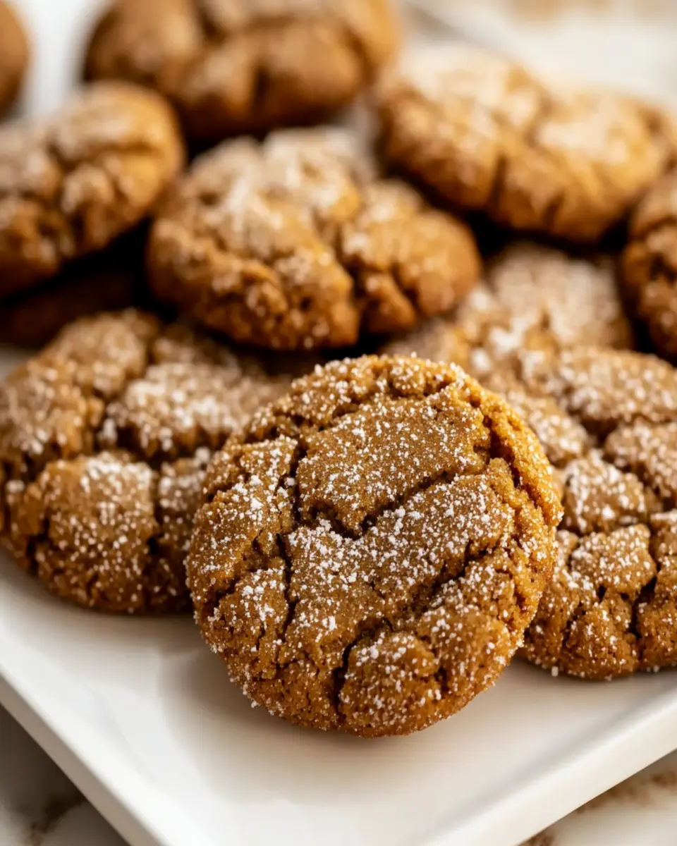 Gingersnap Cookies First Image First Image