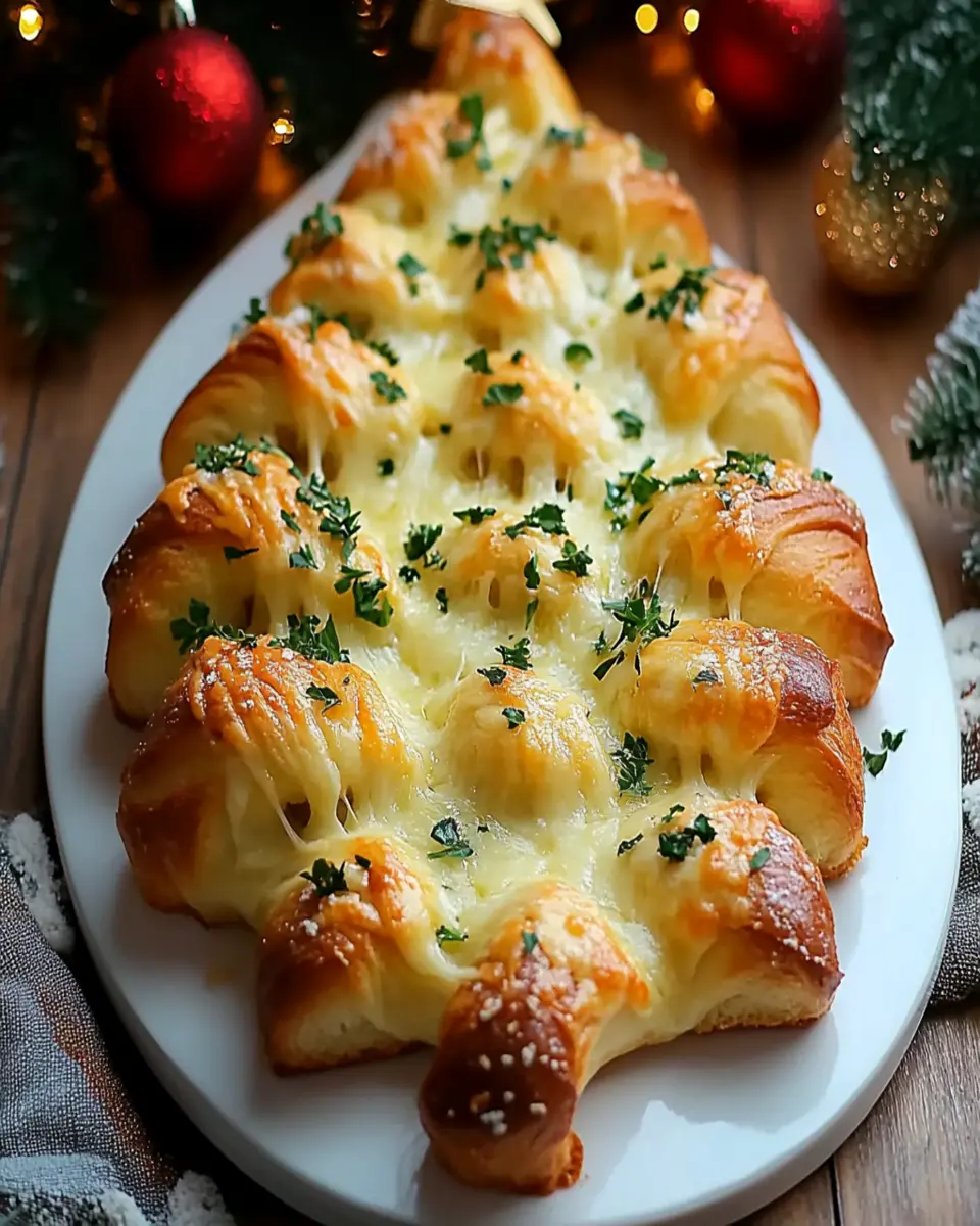 Cheesy Christmas Tree Bread for a Festive Family Feast First Image First Image