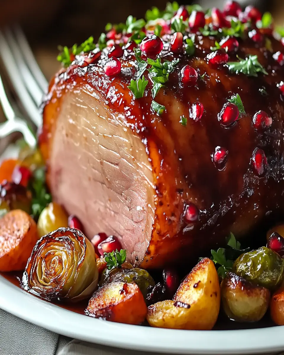 Irresistible Slow Cooker Amish Christmas Ham for Effortless Joy First Image First Image