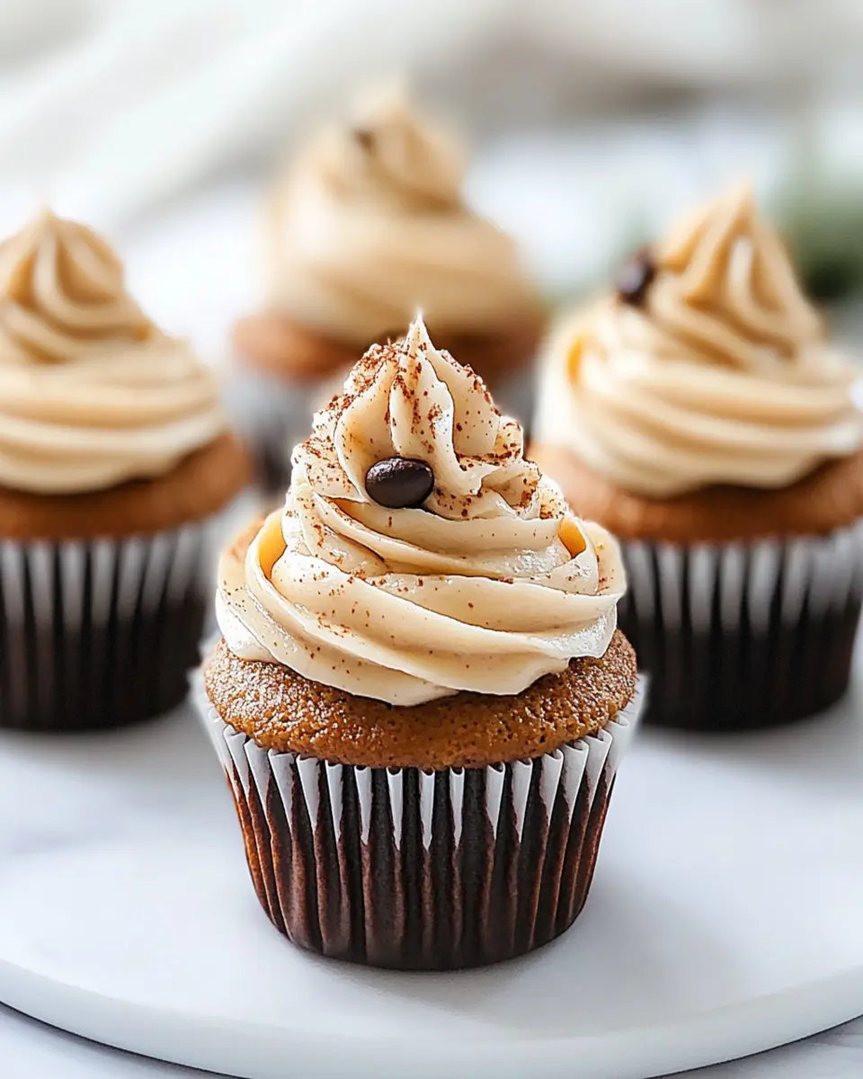 Irresistible White Russian Cupcakes with Kahlúa Buttercream First Image First Image