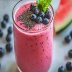 Watermelon Blueberry Protein Smoothie: A Wonderful Ultimate Recipe for Beginners First Image First Image