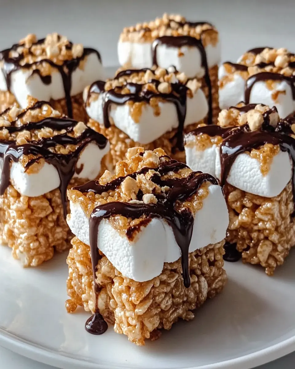 S’mores Rice Krispie Treats First Image First Image