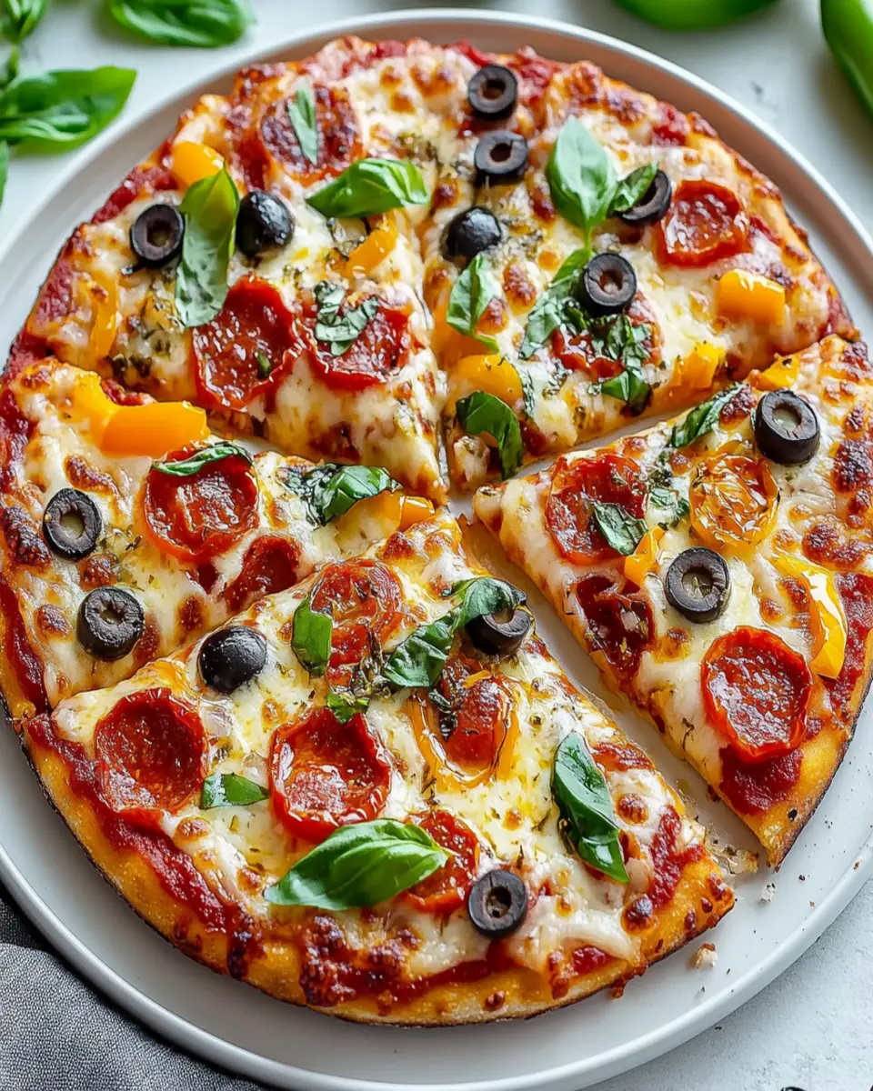 Deliciously Easy Crustless Pizza for Guilt-Free Indulgence First Image First Image