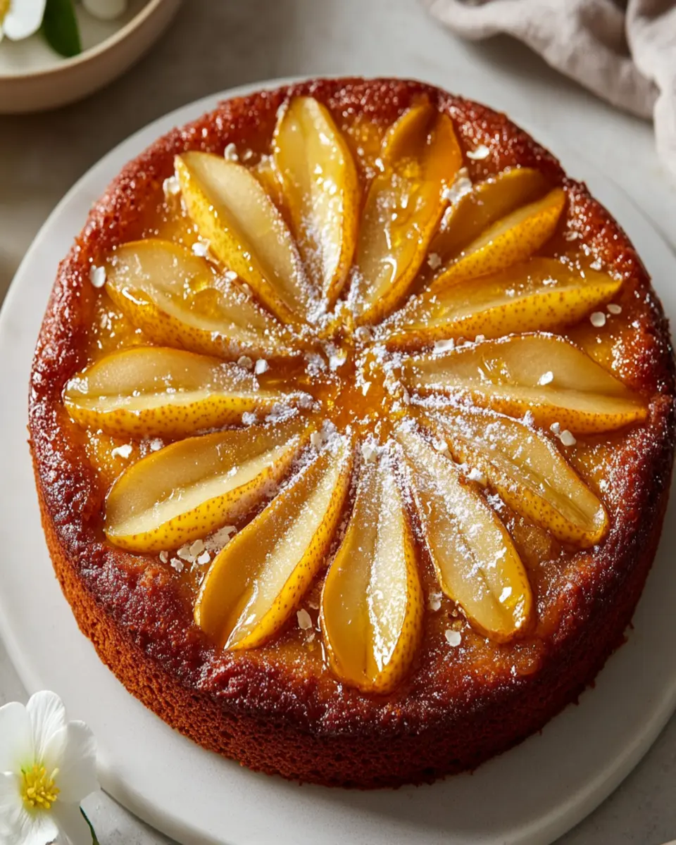 Honey Pear Cake First Image First Image