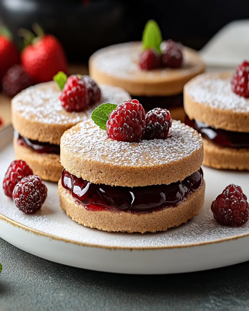PBJ Sandwich Cookies First Image First Image