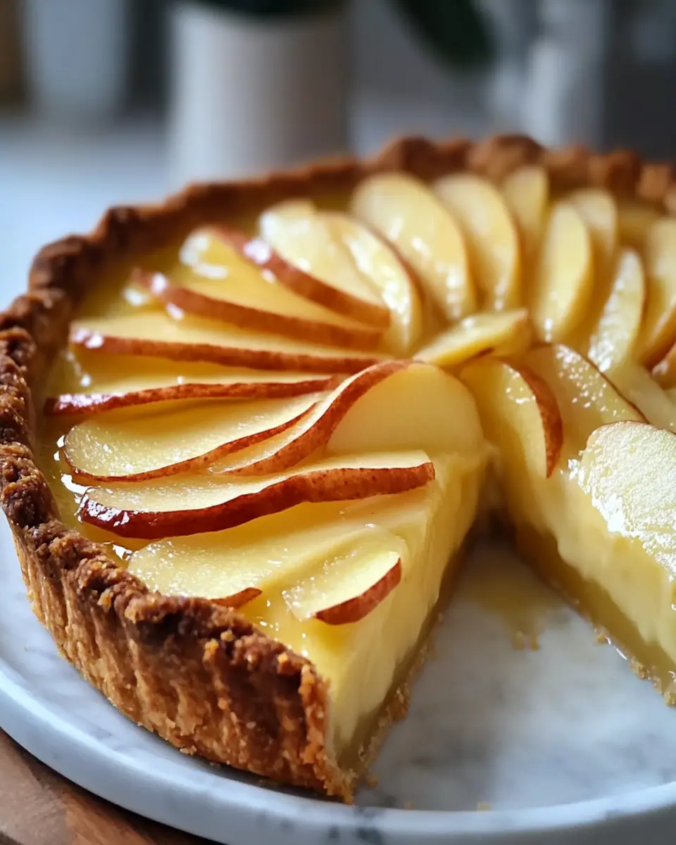 Scrumptious French Custard Pie with Apples: An Incredible Ultimate Recipe First Image First Image
