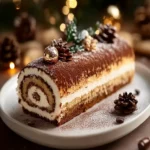 Gourmet Tiramisu Yule Log Cake: A Festive Italian-Inspired Christmas Dessert First Image First Image