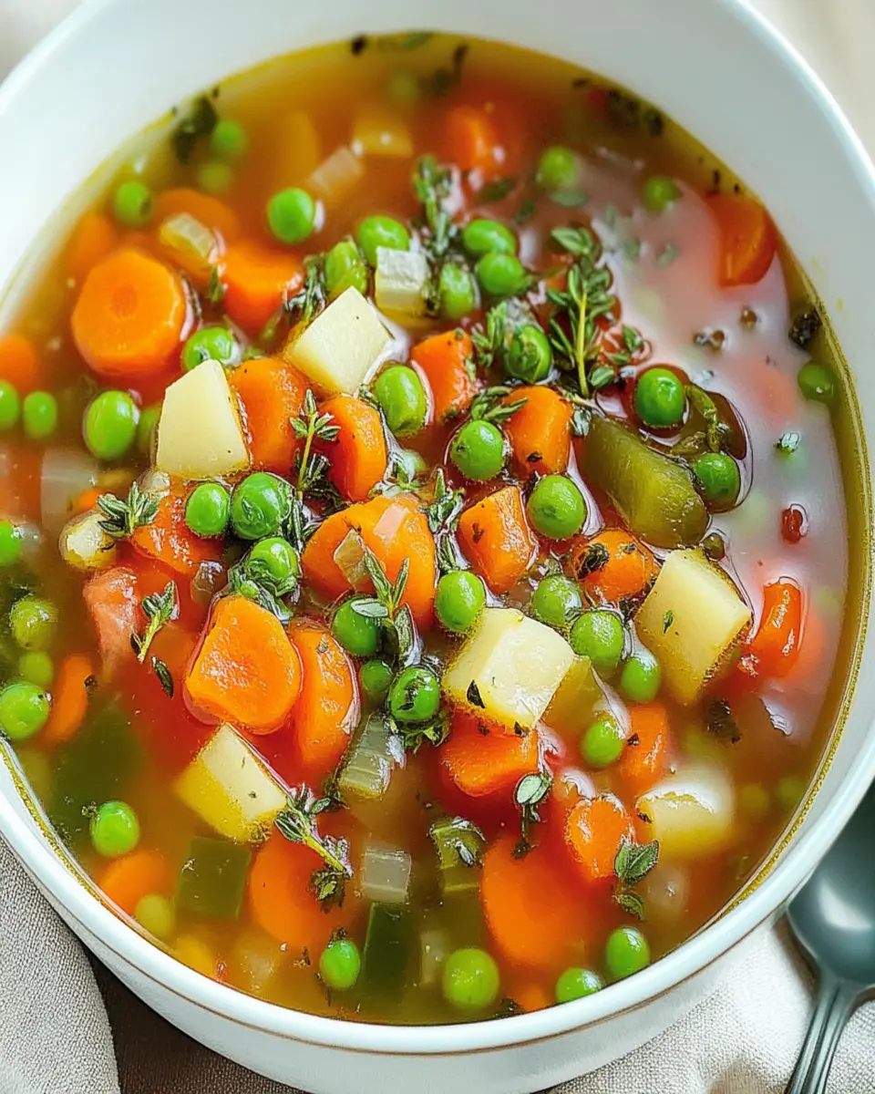 Vegetable Soup First Image First Image