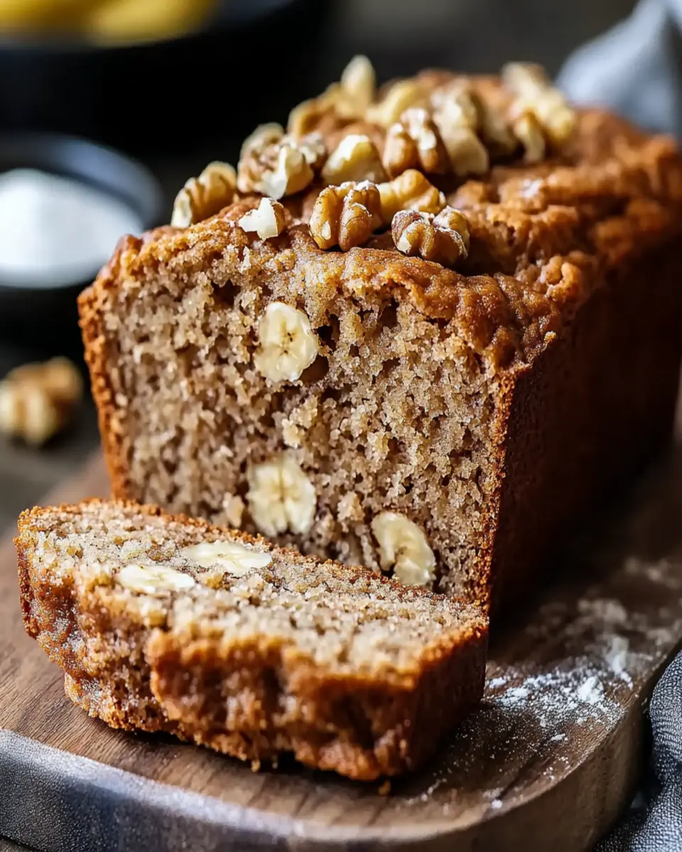 Banana Sour Cream Walnut Bread: An Incredible Ultimate Recipe First Image First Image