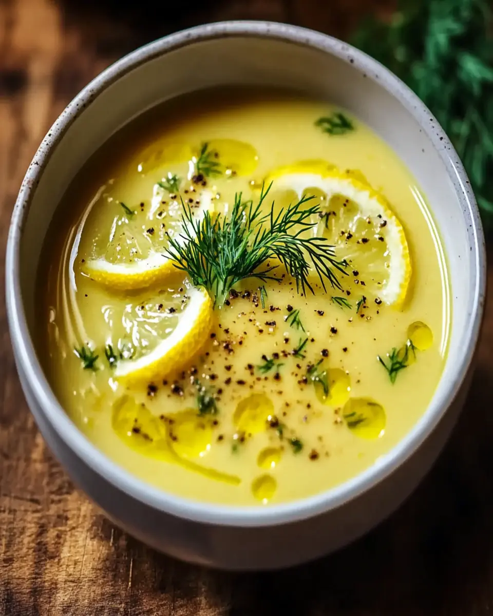 Avgolemono Soup: An Amazing Ultimate Greek Healing Lemon Soup First Image First Image