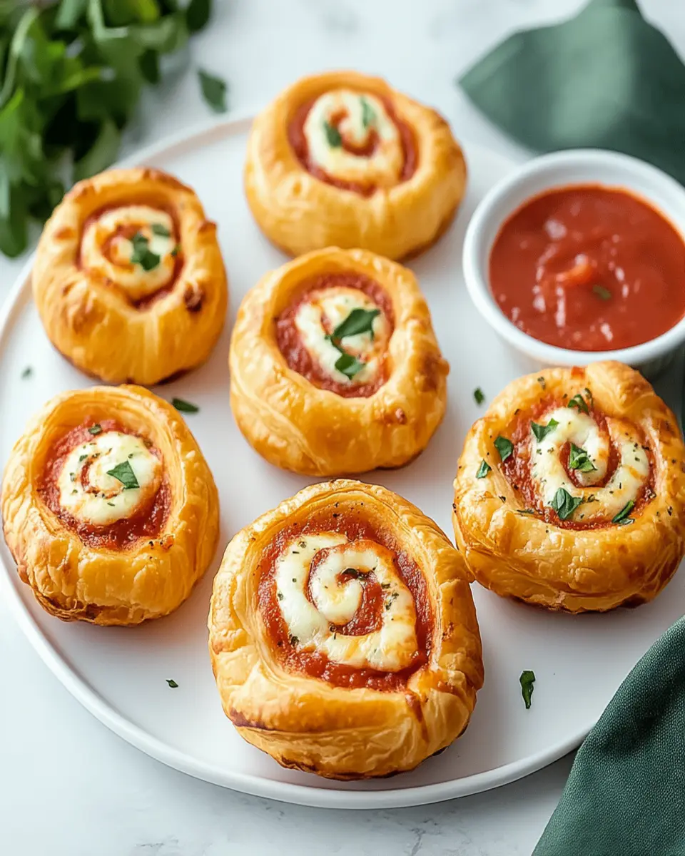 Puff Pastry Pizza Wheels Recipe First Image First Image