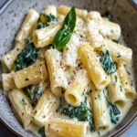 Creamy Spinach Rigatoni: Your New Favorite Comfort Meal First Image First Image