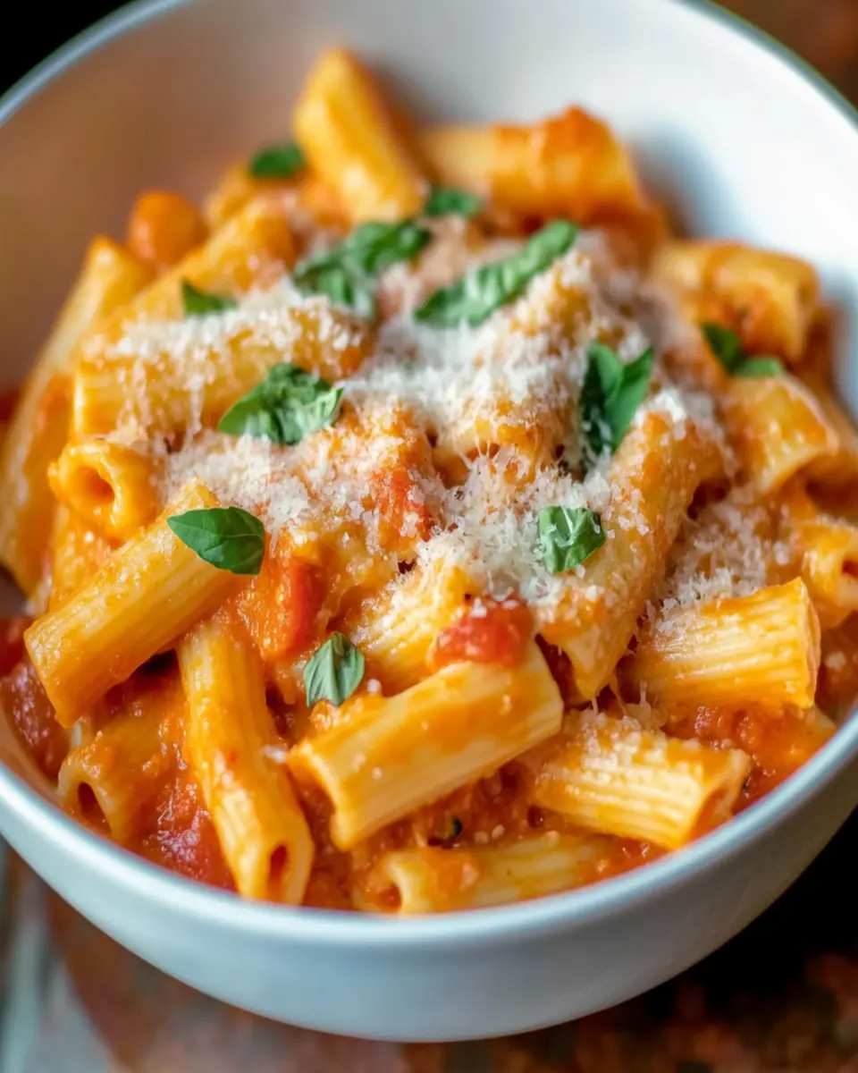 Dump and Start Instant Pot Creamy Ziti First Image First Image