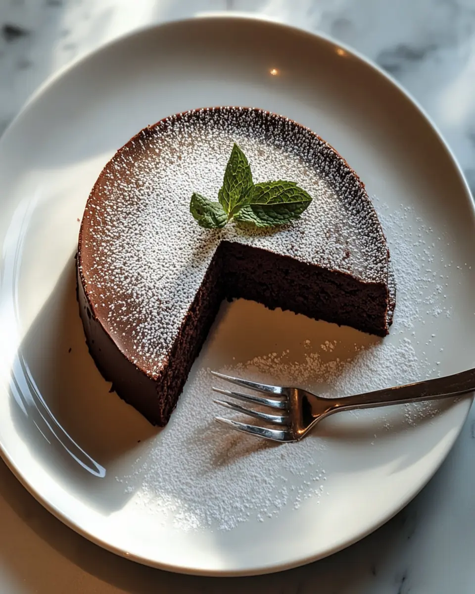 Torta Caprese (Italian Chocolate Torte) First Image First Image