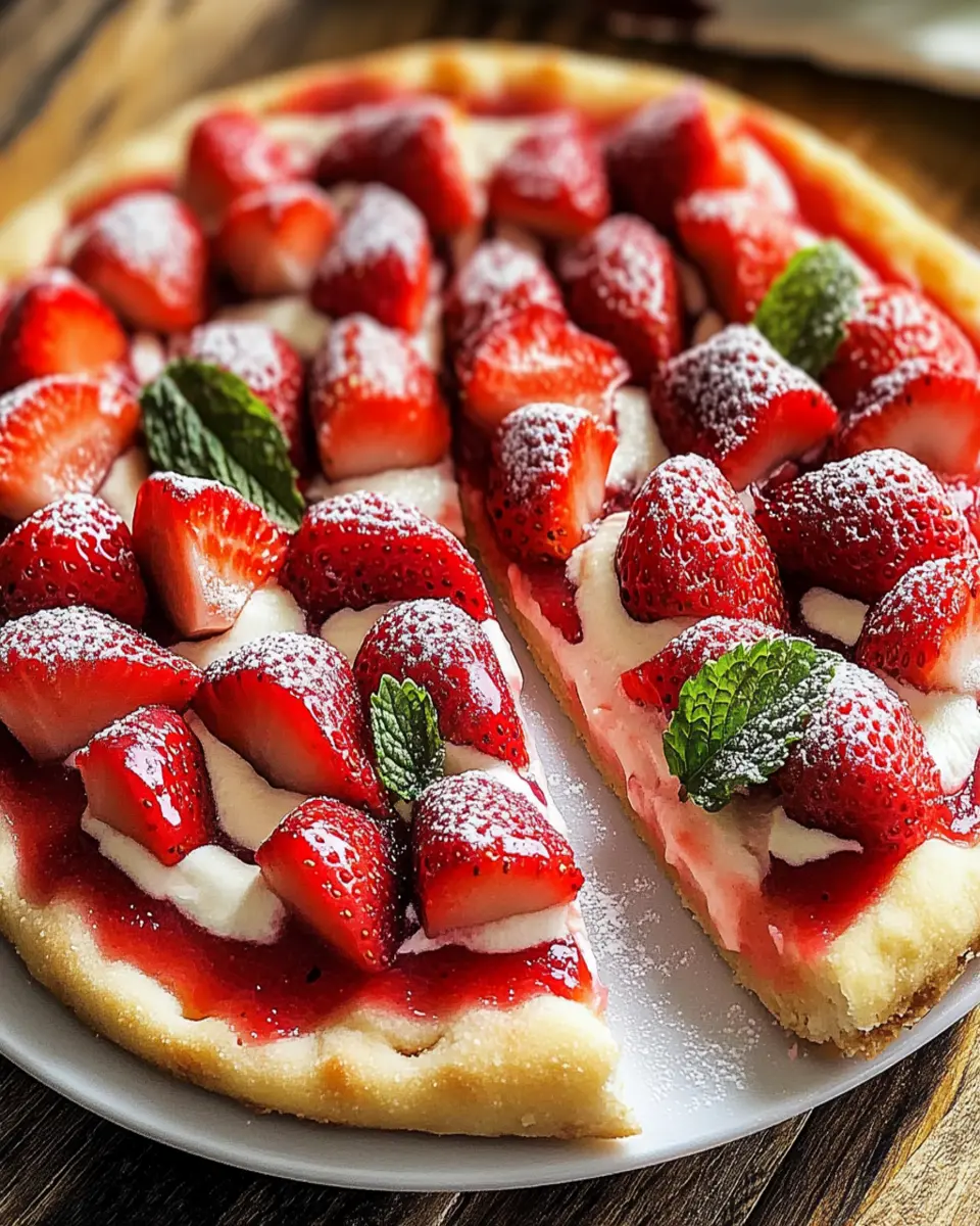 Delightful Strawberry Pizza Recipe for Summer Bliss First Image First Image