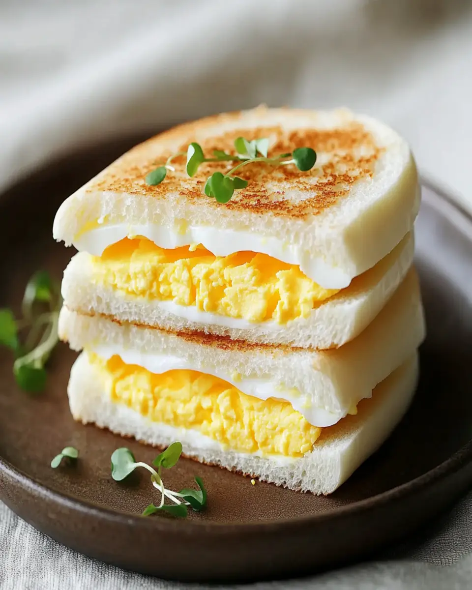Japanese Egg Sandwich (Tamago Sando): An Incredible Essential Recipe First Image First Image