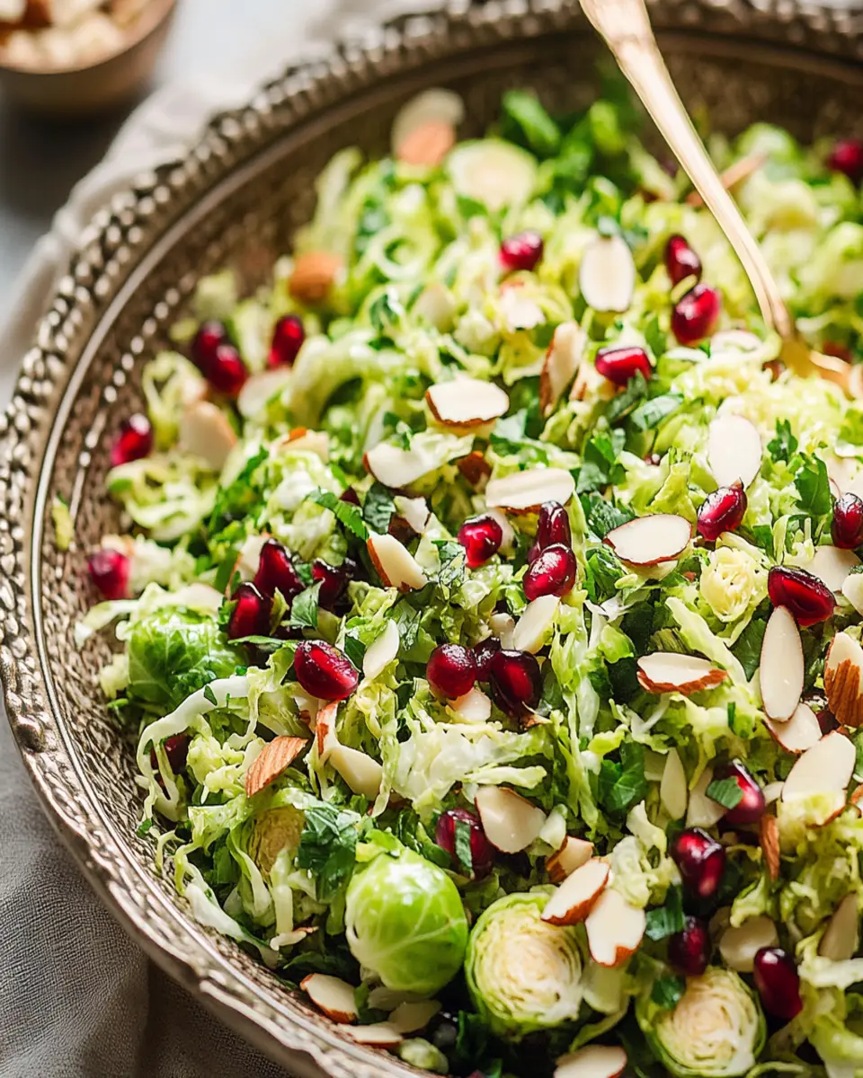 Shaved Brussels Sprouts Salad First Image First Image