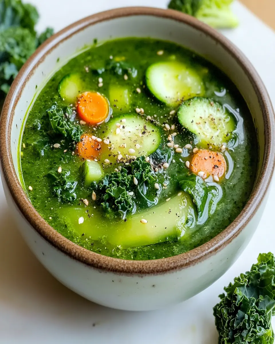 Green Detox Vegetable Soup: 7 Ways to Feel Fantastic First Image First Image