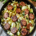 Sizzling Kielbasa and Cabbage Skillet Recipe to Delight First Image First Image