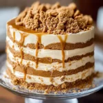 Irresistible Cookie Butter Icebox Cake Recipe to Delight First Image First Image