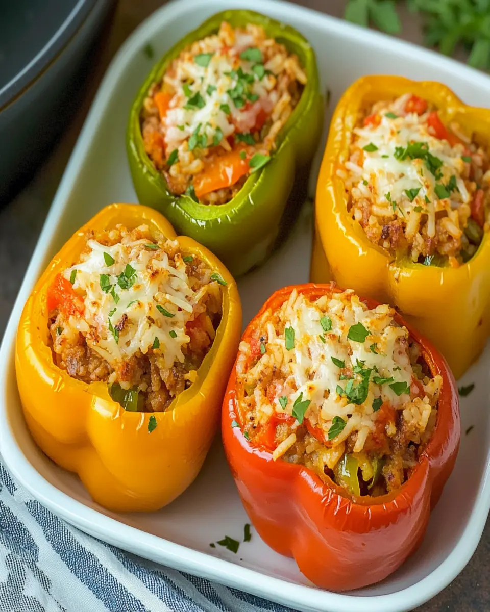 Instant Pot Stuffed Peppers First Image First Image